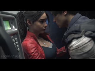 [resident evil] the world is ending and claire and leon having a secret fuck